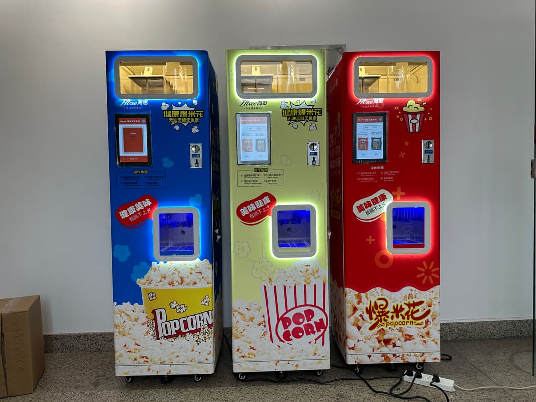 Popcorn Snack Terminal self-service machine