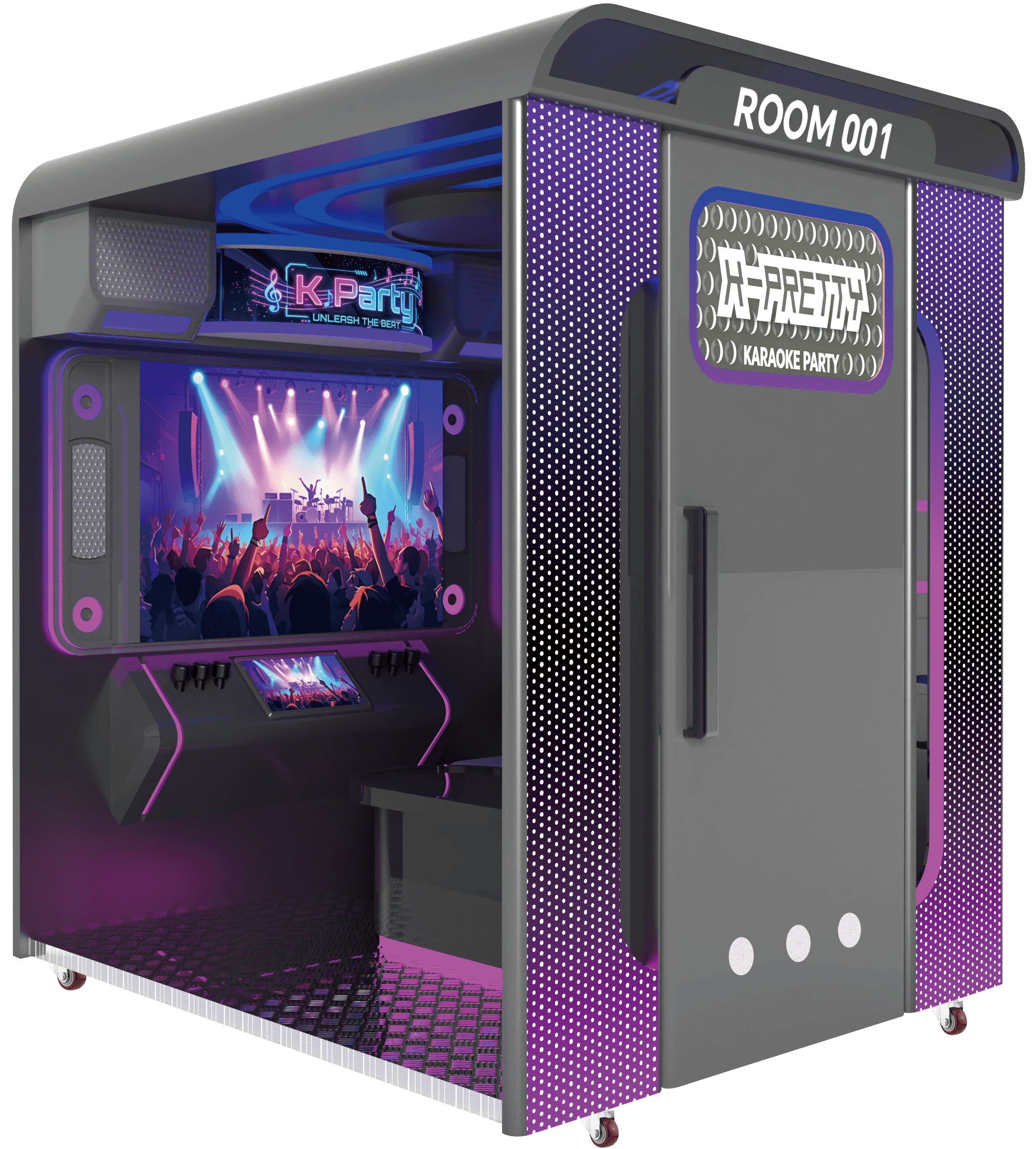 KTV Room K03 self-service karaoke booth
