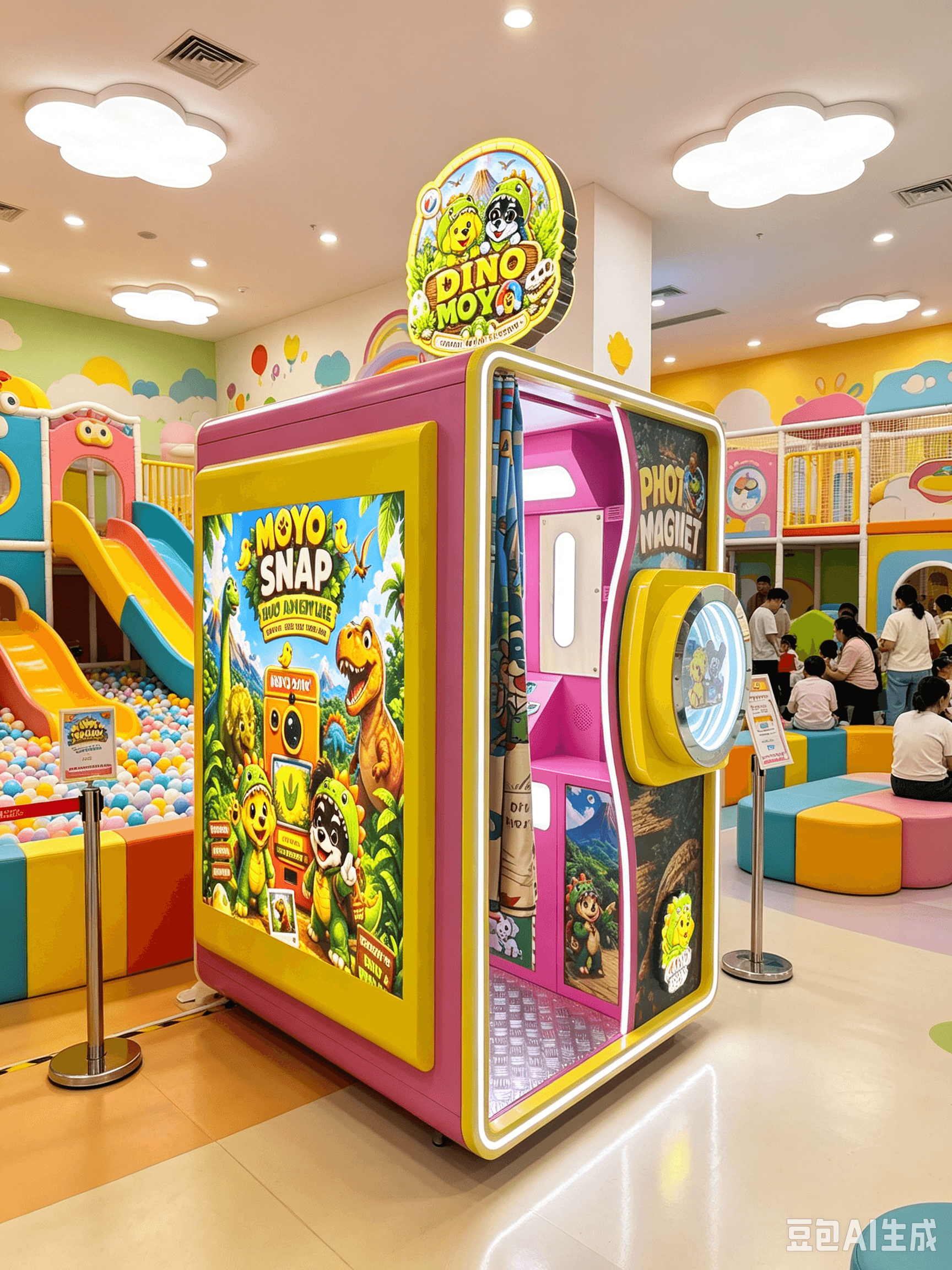 Playgrounds photo booth application scenario